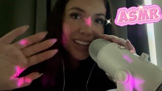 ASMR For Sleep 😴 And Relaxation / Inaudible Whispering, Mouth Sounds, Hand Movements