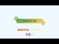 How To Create Digital Clock Using HTML CSS & JavaScript | Display Time Using JavaScript