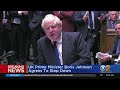 UK Prime Minister Boris Johnson resigns