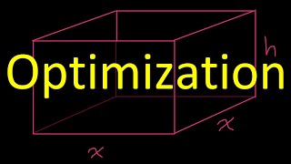 4.5B Optimization (Maximize the Volume of an Open Box)