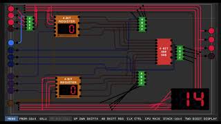 Making a 4-bit TWO-DIGIT DISPLAY | Digital Logic Sim Ep 24