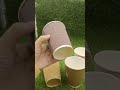 disposable double wall coffee paper cups