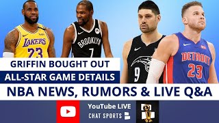 NBA Rumors, News, Trade Deadline, Blake Griffin Destinations, Nikola Vucevic, All-Star Game | LIVE