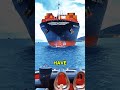 tugboat vs mammoth cargo ship – mind blowing close encounter 🚢😱