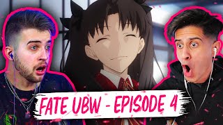 Fate/Stay Night Unlimited Blade Works! Episode 4 REACTION | Group Reaction