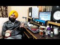 tumbi in studio recording mundri singh