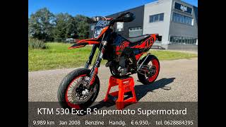 KTM 530 Exc-R Supermoto Supermotard A2 Rijbewijs