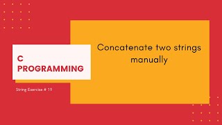 C Strings 19: Convert a string to lowercase [C Programming]