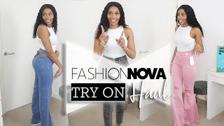 FASHION NOVA JEANS WHATS THE HYPE - TRY ON HAUL | Shaunnies Life