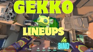 Gekko Bind Lineups