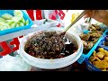 JUARA NIH BEBEK MADURA SAMBAL IJO & JUALANNYA DI BAWAH REL KERETA API !! INDONESIAN STREET FOOD