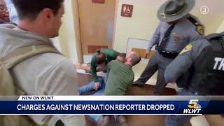 Ohio Attorney General: Charges dismissed against reporter after arrest at news conference