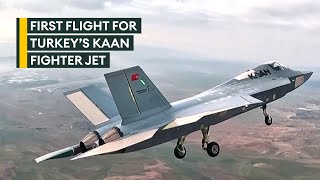 No F-35, no problem, as Turkey's fifth-gen fighter jet KAAN takes off