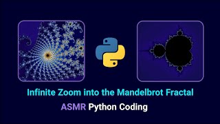 ASMR Programming • Interactive Mandelbrot Set Zoom | Taichi Python (No Talking)