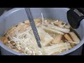 fragrant miso soup with burdock root