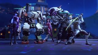 Overwatch: Beta - 5/7/16 Widowmaker Match (TEAM KILL)