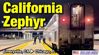 [ Amtrak Train Ride ] All 35 Stops, One of America's most scenic train rides, Complete Trip Report
