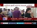 sumalatha along with son abhishek gowda visits family temple in chikkarasinakere mandya