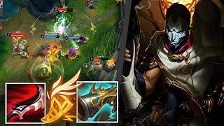 BEATING RANK 1 WITH JHIN IN WILD RIFT! JHIN BUILD & GAMEPLAY!