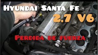 Hyundai Santa Fe 2.7 V6.. Alto consumo de combustible y no tiene fuerza en pendientes