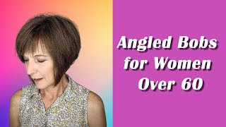 Chic & Timeless: Angled Bob Hairstyles for Women Over 60