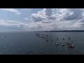 49erFX Sailing Race 7 - Start - Yellow fleet - 2018 European Championship - Day 2