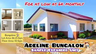 Murang Bungalow | Sample Upgraded Unit | Adeline Single Bungalow 🏠 | AXEIA