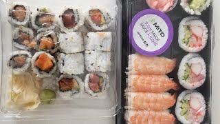 Comparing Sushi Shop versus grocery store sushi Which is better??