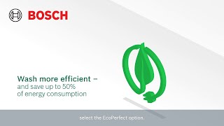 Bosch VARIOPERFECT can help you save the environment, and time