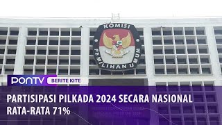 KPU RI : Partisipasi Masyarakat Rata Rata Capai 71 Persen