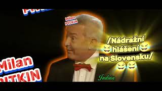 Milan Pitkin : Nádražní hlášení na Slovensku 😂😂😂 TOP vtip