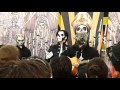 The band Ghost (Grammy 2016 - Best metal performance) performs at Zia Records, Phoenix Arizona
