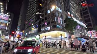 4K Virtual Walking Tour |  Downtown Mong Kok | Hong Kong