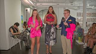 Models Sydney Lint and Anny at Exa Shows NYFW