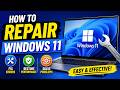 Fix Windows 11 Problems: Complete Repair Guide (BSOD, Crashes, Slow PC & More)