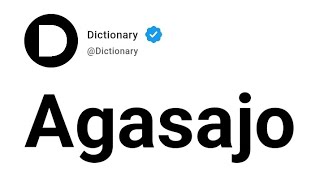 Agasajo Meaning In English