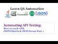 How to work with JSONObjects & JSONArrays Part 1