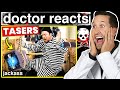 ER Doctor REACTS to Jackass' Bam Margera Wildest Injuries