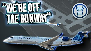 United Express Flight Skids Off Taxiway in St. Louis [ATC Audio]