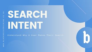 Optimize For Search Intent - SEO