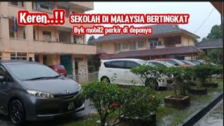 HUJAN2‼️ PERGI KE SEKOLAHNYA  ANAK ,ADA SAMBUTAN HARI TERBUKA.