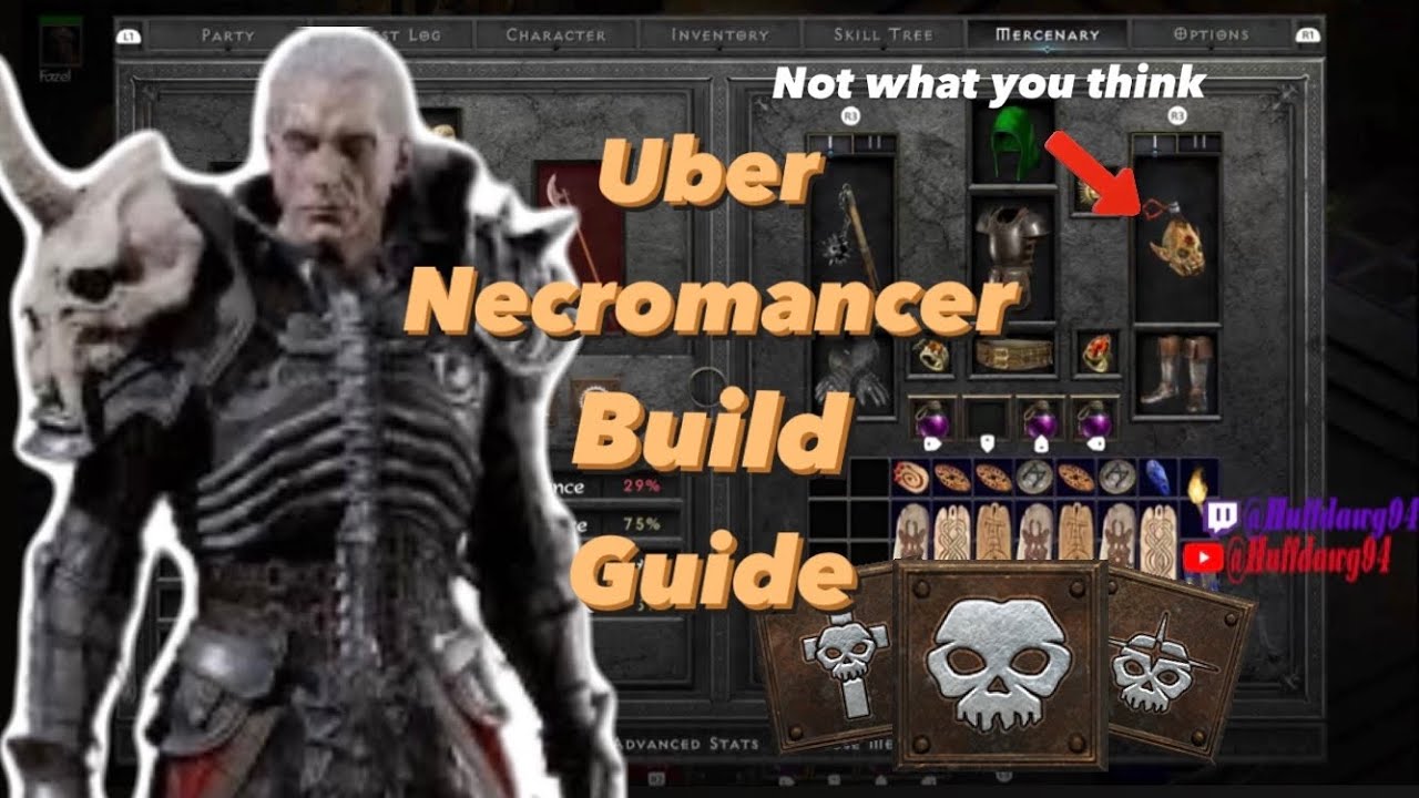 Summon Necromancer Uber Tristram Build Guide - YouTube