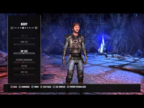 The Elder Scrolls Online PS4 BETA - Character Creation The Elder Scrolls Online PS4 BETA - Character Creation