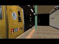 openbve tfo coney island bound r160a f train stormy night operation