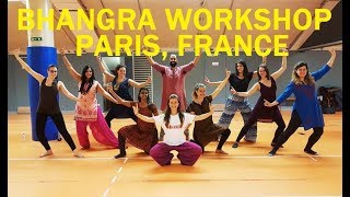 Bhangra workshops in Paris | Kahdi Hasiya | Kaun Nee Jaandah PBN | Kinga Malec