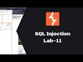 SQLi Lab 11: Blind SQL injection with conditional responses