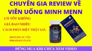 ❤️ VIÊN UỐNG MINH MEN - PGS.TS TRẦN QUỐC BÌNH NÓI GÌ VỀ MINH MEN - MINH MENN 0966.636.631