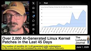 Over 2,000 AI Generated Linux Kernel Patches in the Last 45 Days