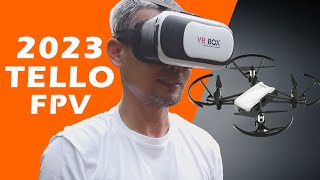 Flying FPV with DJI Ryze TELLO and VR Goggles in 2023