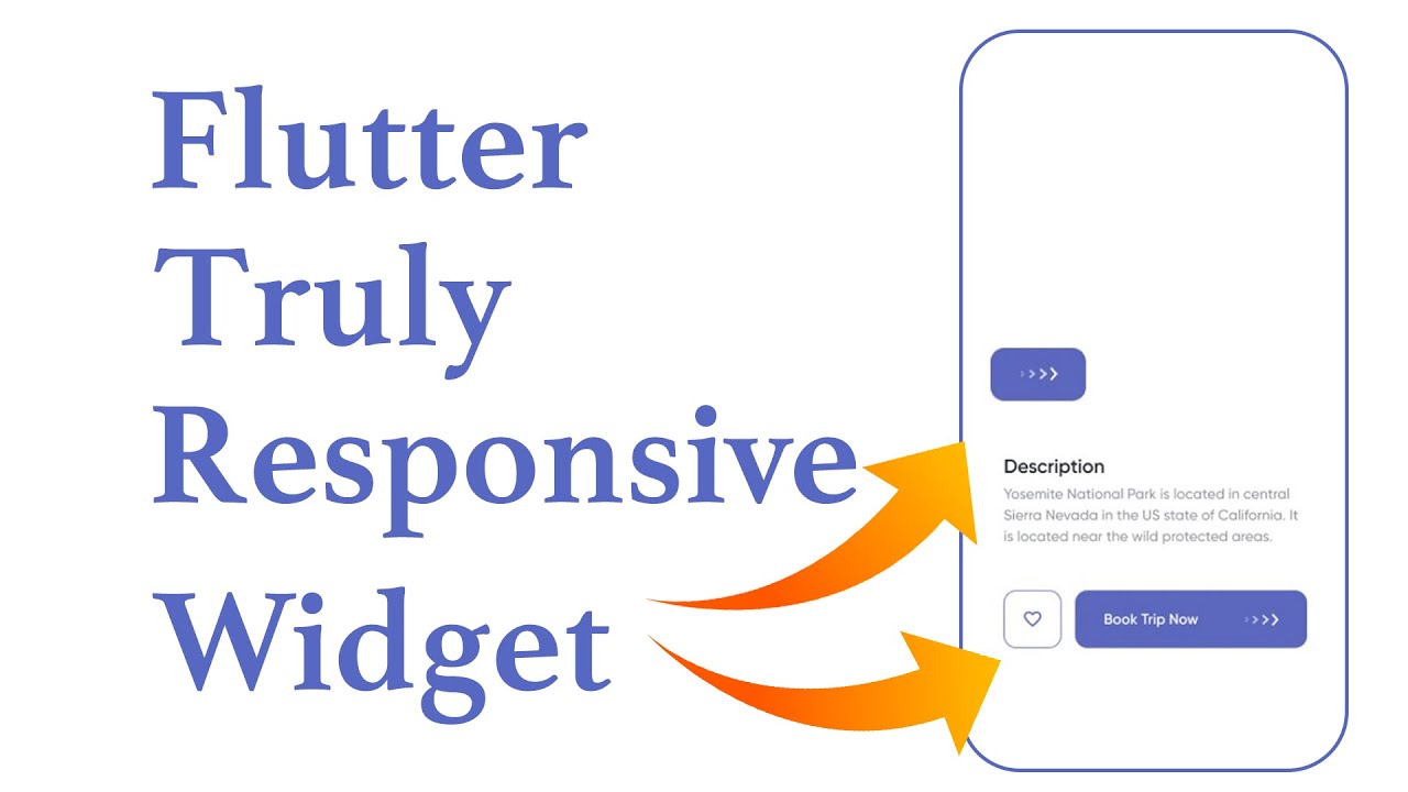 Truly Responsive Flutter Widget | A Responsive Button | Layouts Of ...